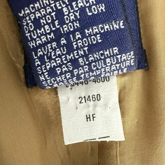 Vintage 90’s GAP Floral Linen Cotton Blazer Boyfriend Jacket Cottagecore - Picture 8 of 8